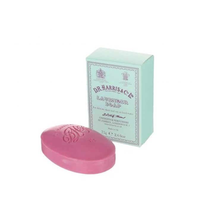 D.R. Harris & Co D. R. Harris & Co OLd Englsh Lavender Bath Soap Single 150g Bath Soap White Smoke