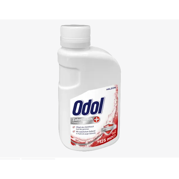 Odol-Med Odol  Mouthwash 125ml Mouthwash Light Gray