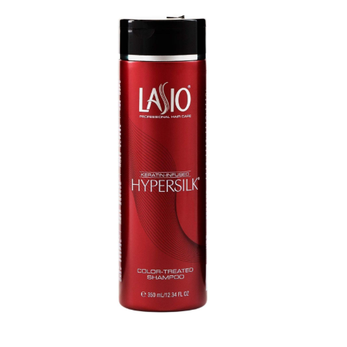 Lasio Lasio Keratin-Infused Hypersilk Color Treated Shampoo 12.34 Oz Shampoo Black