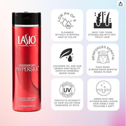 Lasio Lasio Keratin-Infused Hypersilk Color Treated Conditioner 12.34 Oz Conditioner White Smoke