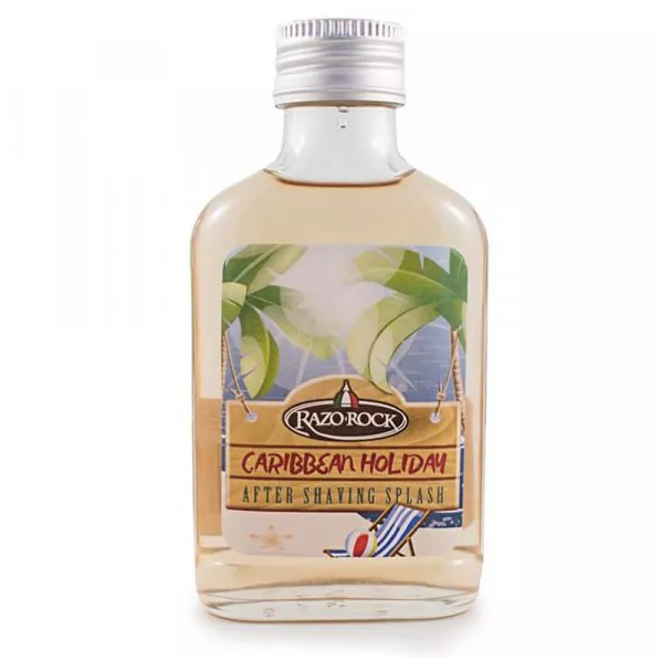 RazoRock RazoRock Caribbean Holiday After Shaving Splash 3.4 oz Shaving Soap White Smoke