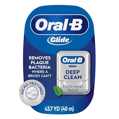 Oral-B Oral-B Glide Deep Clean Threader Dental Floss 40m Dental Floss Dark Cyan