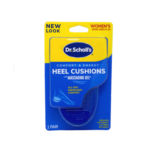 Dr. Scholl's Dr. Scholl's Massaging Gel Advanced Heel Cushions For Women Size 6-10 Foot Care Royal Blue