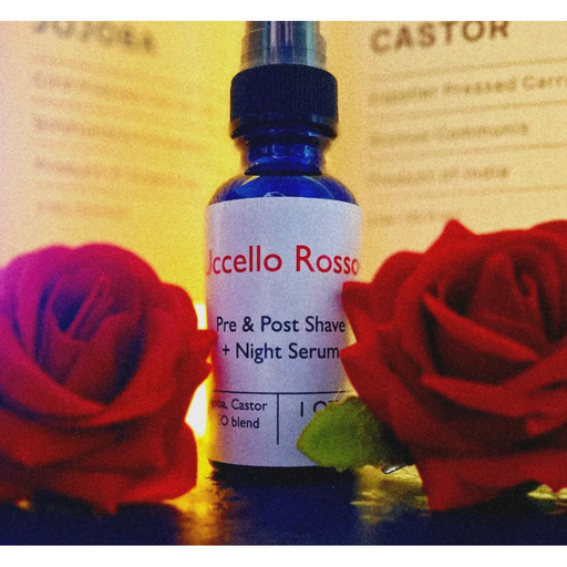 Uccello Rosso Uccello Rosso Pre & Post Shave + Night Serum 1 Oz Light Goldenrod