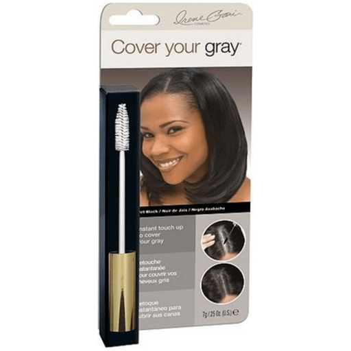 Irene Gari Irene Gari Cover Your Gray Brush In Black 0.25 oz Hair Color Gray