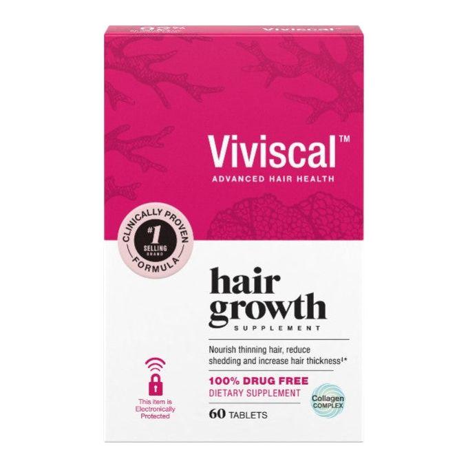 Viviscal Viviscal Hair Growth Dietary Supplement, 60 Tablets Hair Health Supplement White Smoke