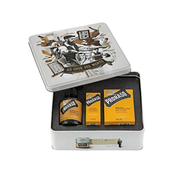 Proraso Proraso Gift Set Wood and Spice Beard Care Beard Care Set White Smoke