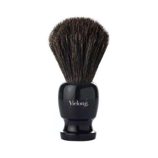 Vielong Vielong Comte Black Horse Hair 24mm Shaving Brush Shaving Brush White Smoke