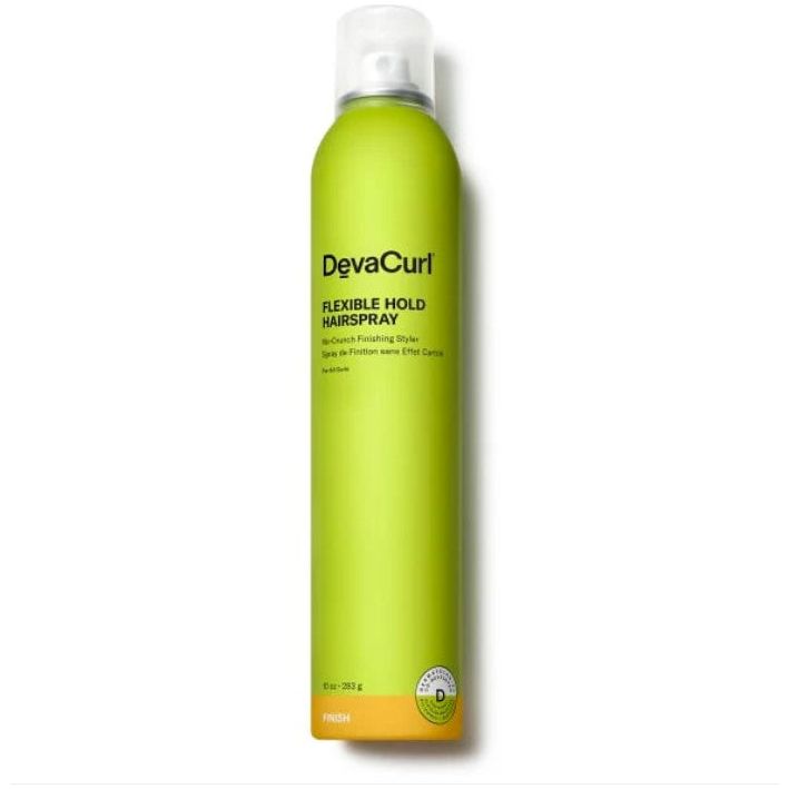 Devacurl DevaCurl Flexible Hold HairSpray Finish 10 oz Hair Spray Light Goldenrod