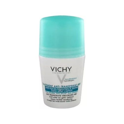 Vichy Vichy 48HR Anti-Transpirant Anti-Stains Roll-On Deodorant 50ml Roll-On Deodorant Light Gray
