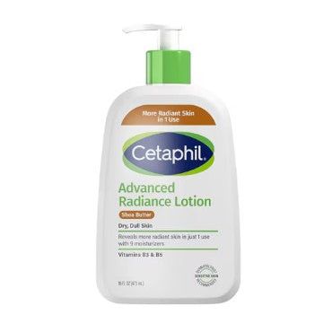 Cetaphil Cetaphil Body Advanced Radiance Lotion with Shea Butter for Dry, Dull Skin - 16.0 Fl Oz Lotion White Smoke