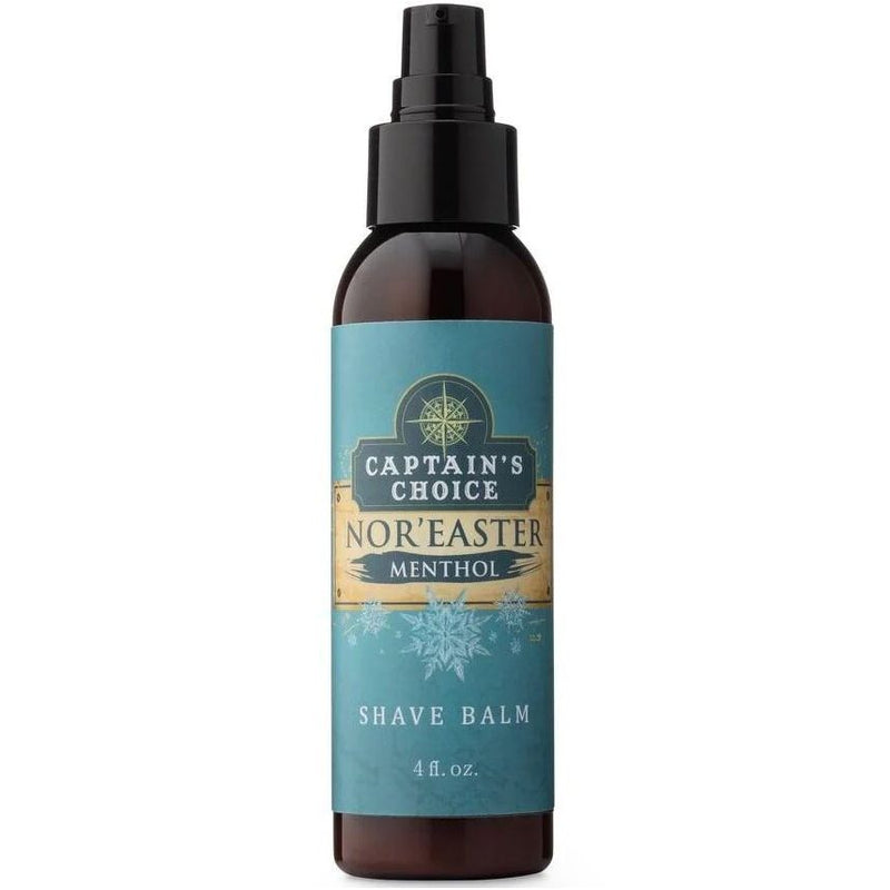 Captain's Choice Captain's Choice Nor'Easter Menthol Shave Balm 4 Oz White Smoke