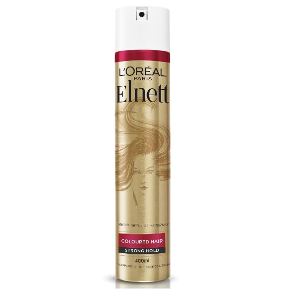 0 Loreal Paris Elnett Volume Flat Hair Strong Hold Hair Spray 400ml Breath Spray White Smoke