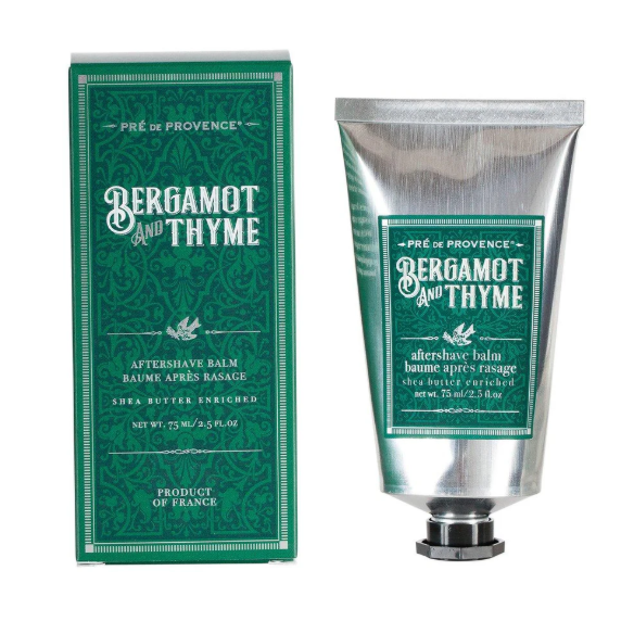 Pre De Provence Pre De Provence Shea Butter Enriched Men's After Shave Balm 2.5 Oz After Shave Balm White Smoke