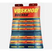 Voskhod Voskhod Teflon Coated Double Edge Blades - 20 x 5 Blades Double Edge Blades White Smoke