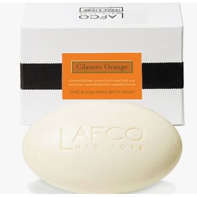 Lafco Lafco New York Cilantro Orange Bath Soap 8.5oz Bar Soap Lavender