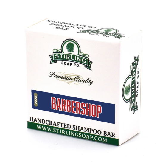Stirling Soap Co Stirling Soap Co. Barbershop Shampoo Bar 3.8 Oz Shampoo Bar White Smoke