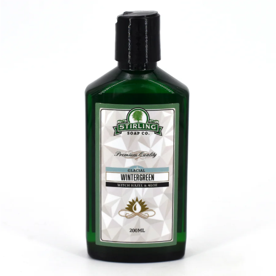 Stirling Soap Co Stirling Soap Co. Glacial Wintergreen Witch Hazel & Aloe 200 ml Skin Care Product White Smoke