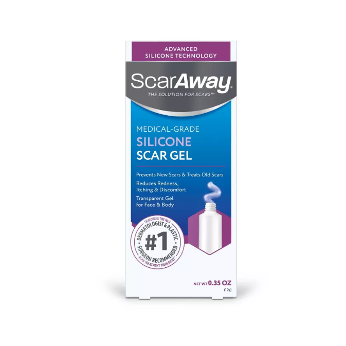 ScarAway ScarAway Medical Grade Silicone Gel - 0.35 Oz Bath & Body White Smoke