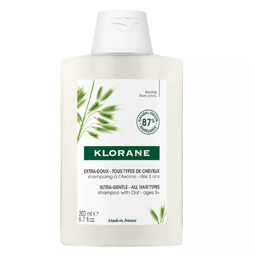 Klorane Klorane Ultra Gentle Shampoo with Oat 400ml Shampoo White Smoke