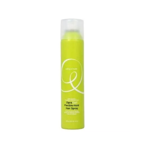 Devacurl DevaCurl Flexible-Hold Hair Spray by Deva Concepts for Unisex - 10 oz Hair Spray Green Yellow