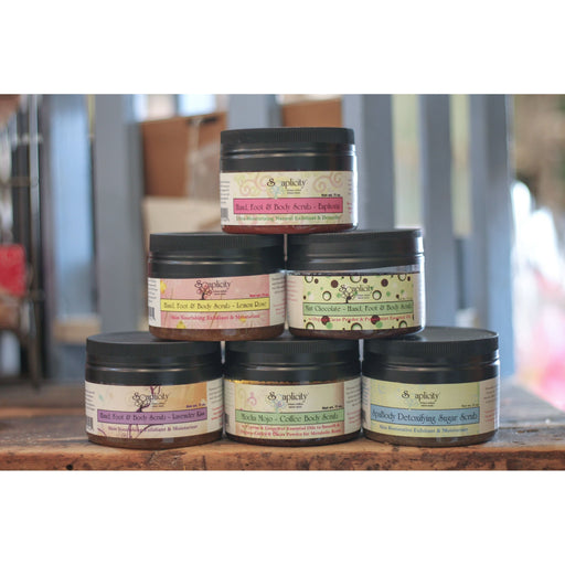 Soaplicity SpaBody Detoxifying Sugar Scrub Body Scrub Light Slate Gray