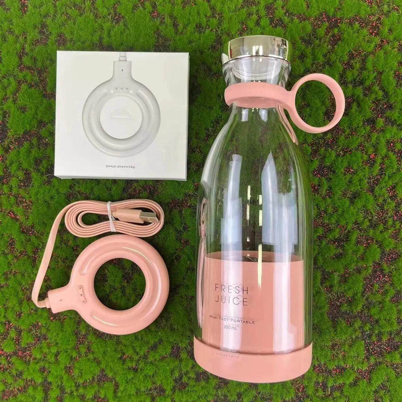 SmartPursue™ Portable Mini Juice Blender Bottle with Wireless Charging portable blender Dark Olive Green Pink,White,Black