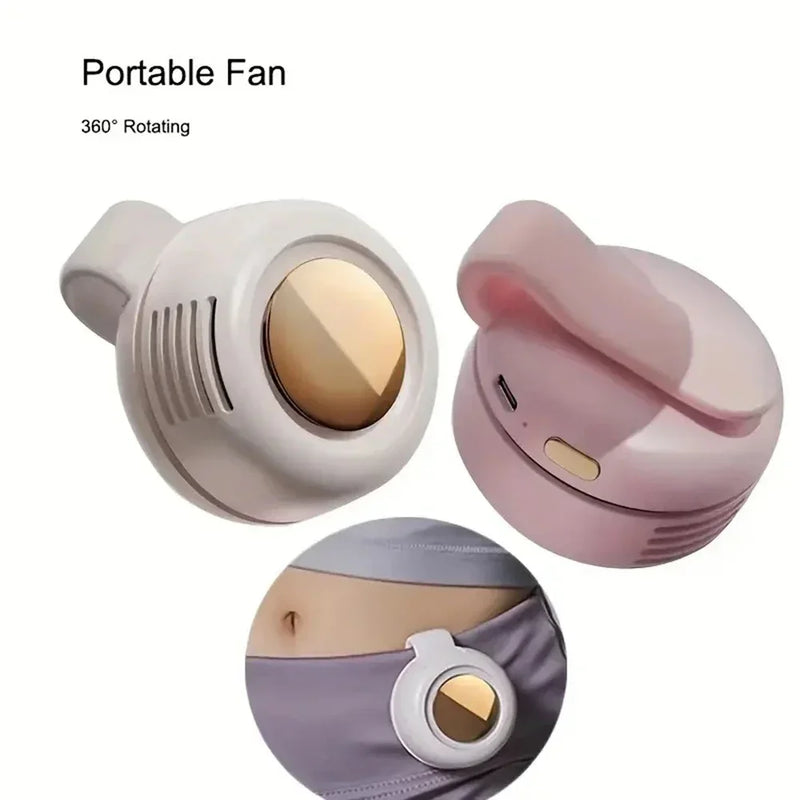SmartPursue™ Whirlwind Leafless Mini Fan Portable Fan White Smoke green,Pink,WHITE