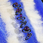 Fragrant Jewels Sea Witch - Jewel Candle Ceramic Jewel Candle Lavender Pendant / One Size / Rhodium Plated,Pendant / One Size / 925 Sterling Silver,Ring / 5 / Rhodium Plated,Ring / 6 / Rhodium Plated,Ring / 7 / Rhodium Plated,Ring / 8 / Rhodium Plated,Ring / 9 / Rhodium Plated,Ring / 10 / Rhodium Plated,Ring / 5 / 925 Sterli