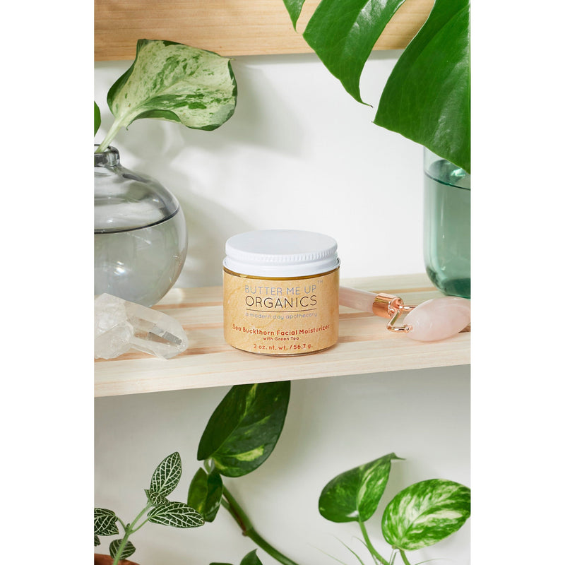 Butter Me Up Organics Sea Buckthorn Facial Moisturizer / Organic Face Moisturizer / Facial Care / Face Nutrition Face Gray