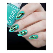 UberChic Beauty Seashells Aplenty Stamping Plate Gray