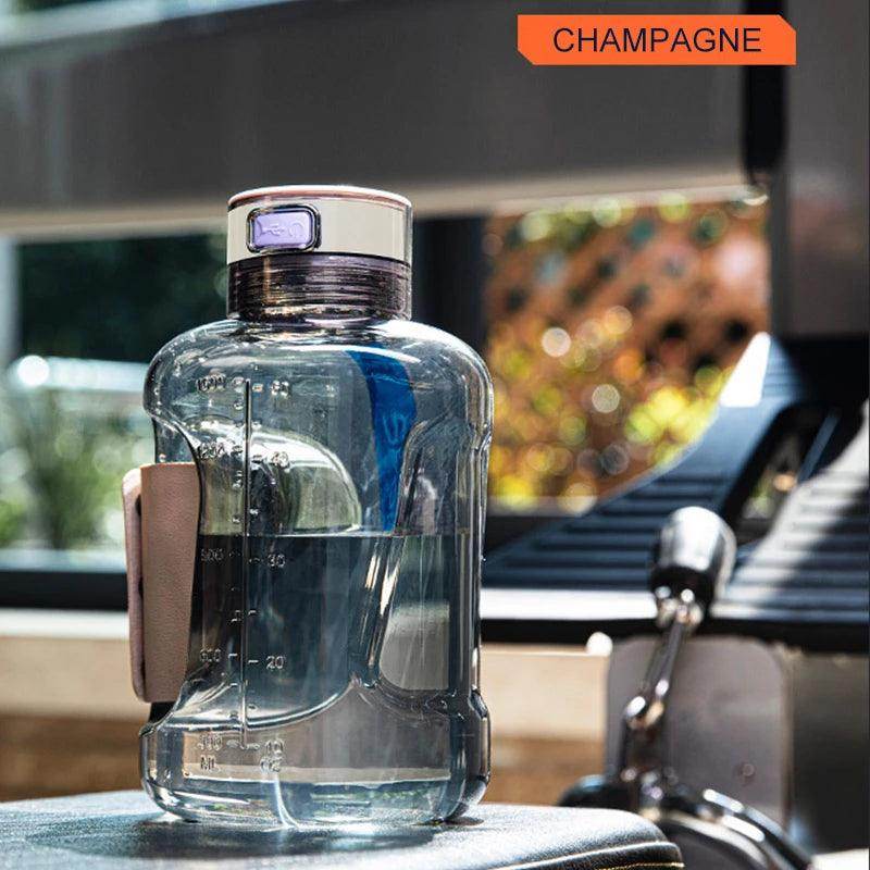 SmartPursue™ Portable Hydrogen Water Bottle 1.5L Rich Molecular Hydrogen Water Bottle Dark Slate Gray white
