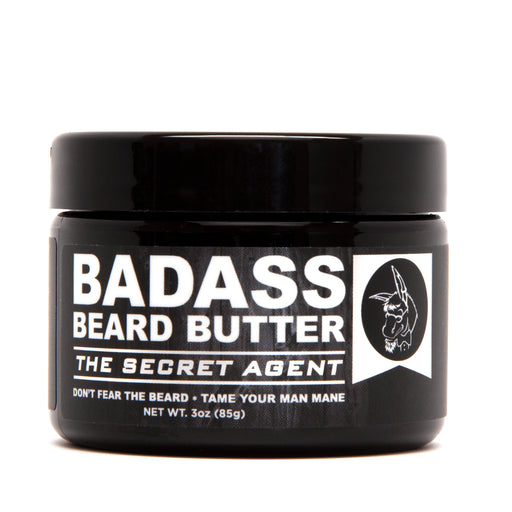 Badass Beard Care The Secret Agent Beard Butter BUTTER Black BABC