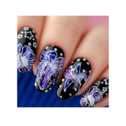 UberChic Beauty Secret Garden-02 Stamping Plate Rosy Brown