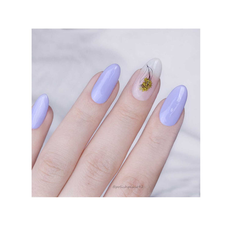 UberChic Beauty Secret Garden-02 Stamping Plate Thistle