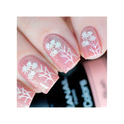 UberChic Beauty Secret Garden-02 Stamping Plate Gray