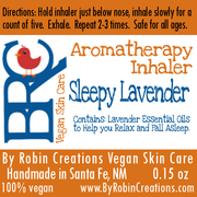 By Robin Creations Sleepy Lavender Aromatherapy Inhaler Aromatherapy White Smoke Plastic - without a keychain,Plastic - with a keychain,Bamboo (100% Plastic-Free & Zero Waste)