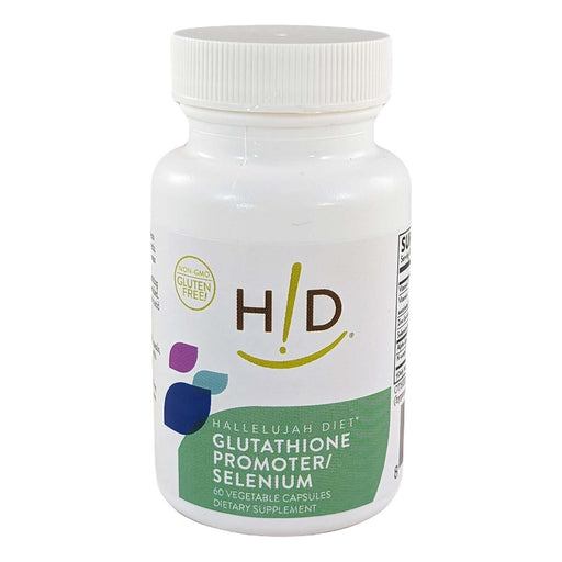 Hallelujah Diet Hallelujah Diet Glutathione Promoter / Selenium Immune Support Light Gray