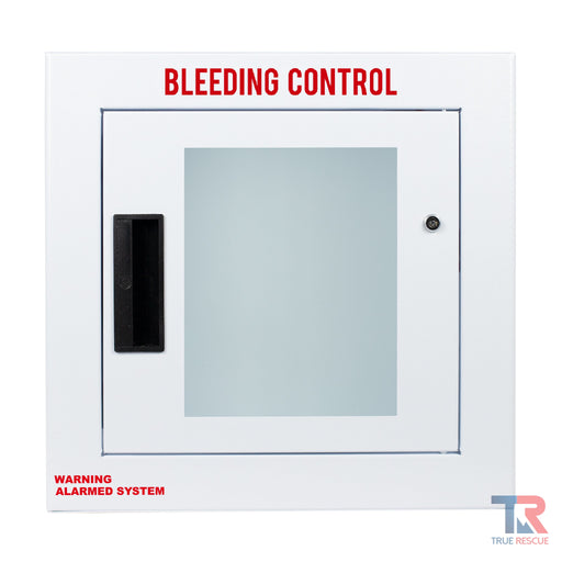 True Rescue Semi Recessed Cabinet Cabinet Lavender Small / Alarmed,Small / Alarmed & Strobed