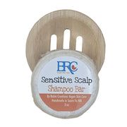 By Robin Creations Extra Gentle Shampoo Bar for Sensitive Scalp Shampoo White Smoke 1 Bar with Bamboo Tray