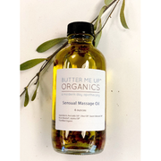 Butter Me Up Organics Sensual Massage Oil Body Antique White