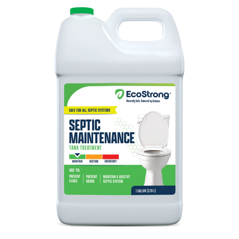 EcoStrong Septic Tank Treatment Liquid Drain & Septic > Septic System Maintenance White Smoke 1 Gallon