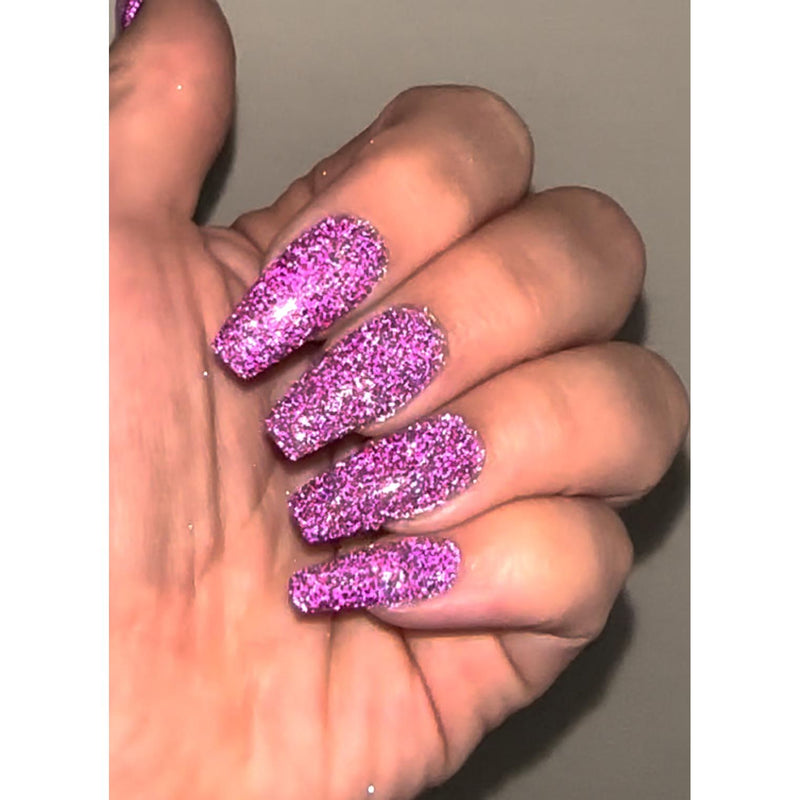 UberChic Beauty Reflective Holo Glitter: Aphrodite Powder Rosy Brown