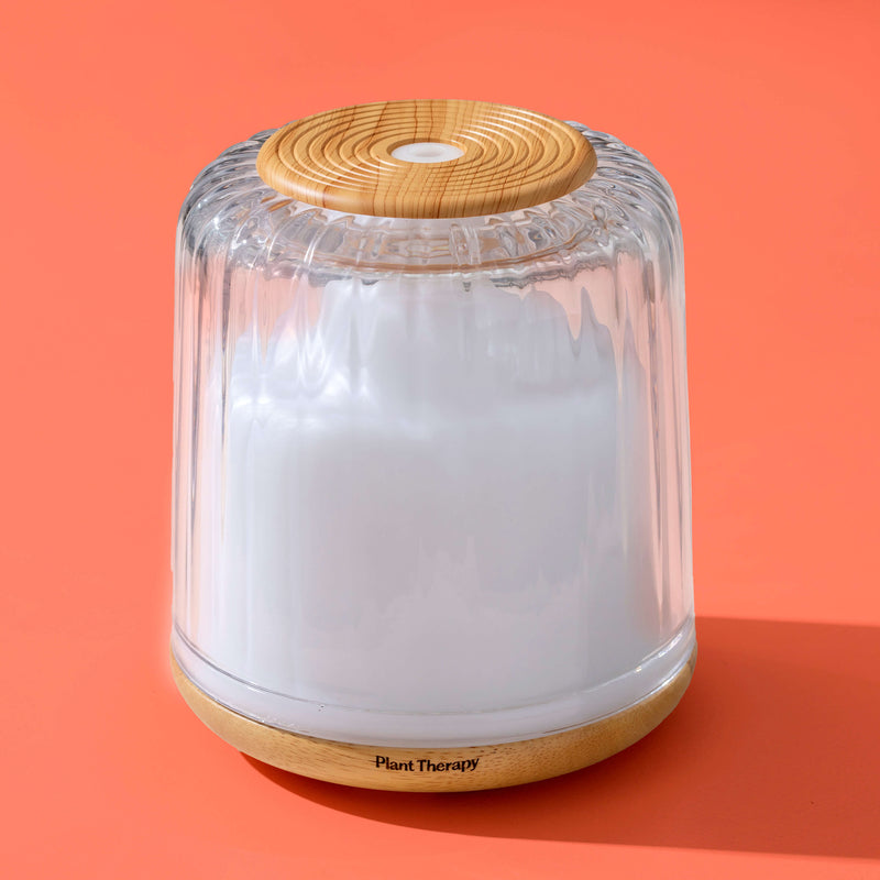 Plant Therapy Serenity Glass Diffuser Diffuser Coral