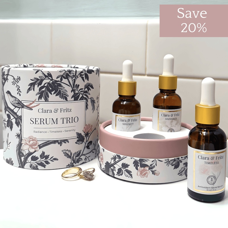 Clara & Fritz Tallow Shop Serenity Clear Complexion Facial Serum Serum or Oil White Smoke