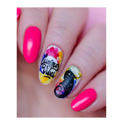 UberChic Beauty Seashells & Sunshine Stamping Plate Dark Gray