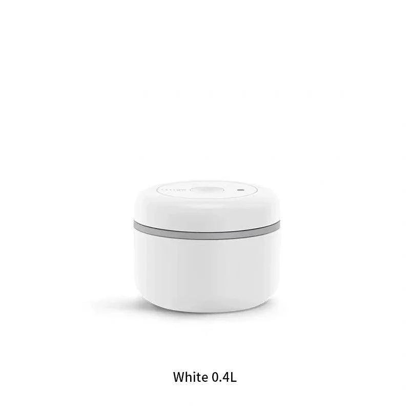 SmartPursue™ Fellow Atmos Airtight Coffee Bean Storage Jar Tank Kitchen Utensils White Smoke White 0.4L