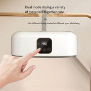 SmartPursue™ Portable Clothes Dryer for Apartments Cloth Dryer Light Gray WHITE / US,WHITE / EU