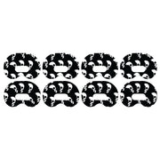 Peelz Shadow Skulls Medtronic Guardian Connect Patch Tape - Pump Peelz Patch Medical Tape White Smoke 4-Pack Medtronic CGM Tape