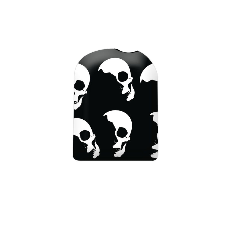 Peelz Shadow Skulls Pod Sticker – Pump Peelz Peelz/Stickers Black